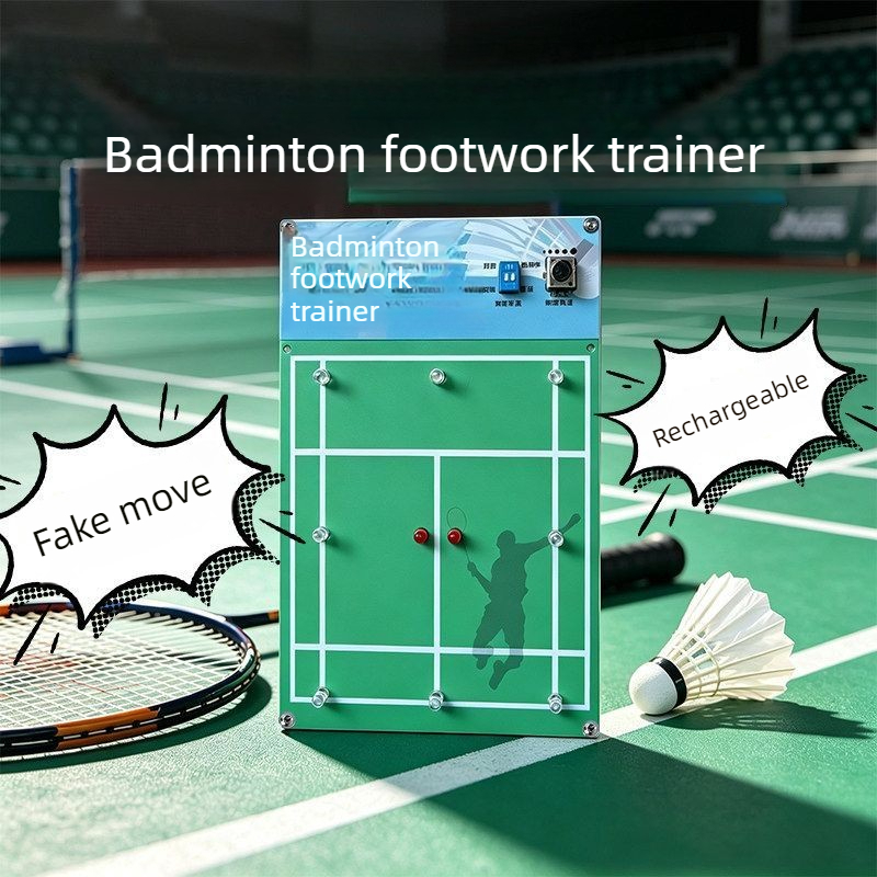 Sports Equipment For Badminton - Rechargeable Badminton Step Trainer Lightweight Badminton