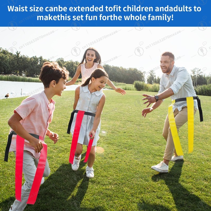 Sports Equipment For Kids - Flag Football Belts Set American Style