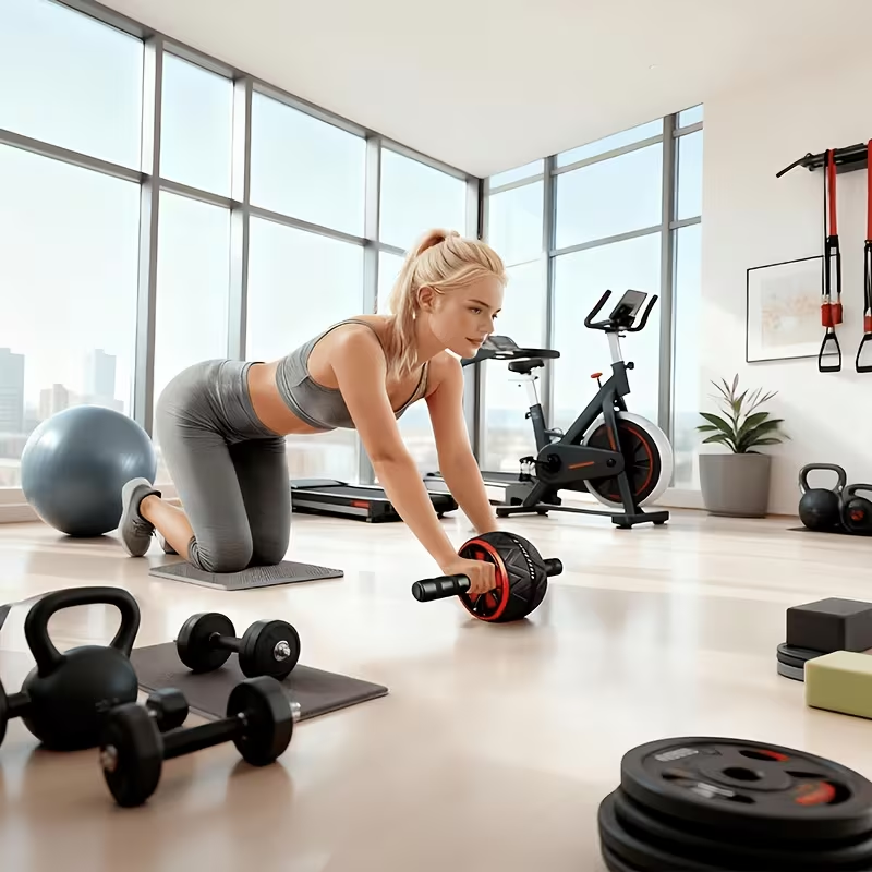 Ab Roller Wheel and Knee Mat,  - Sports Equipment Companies review and price