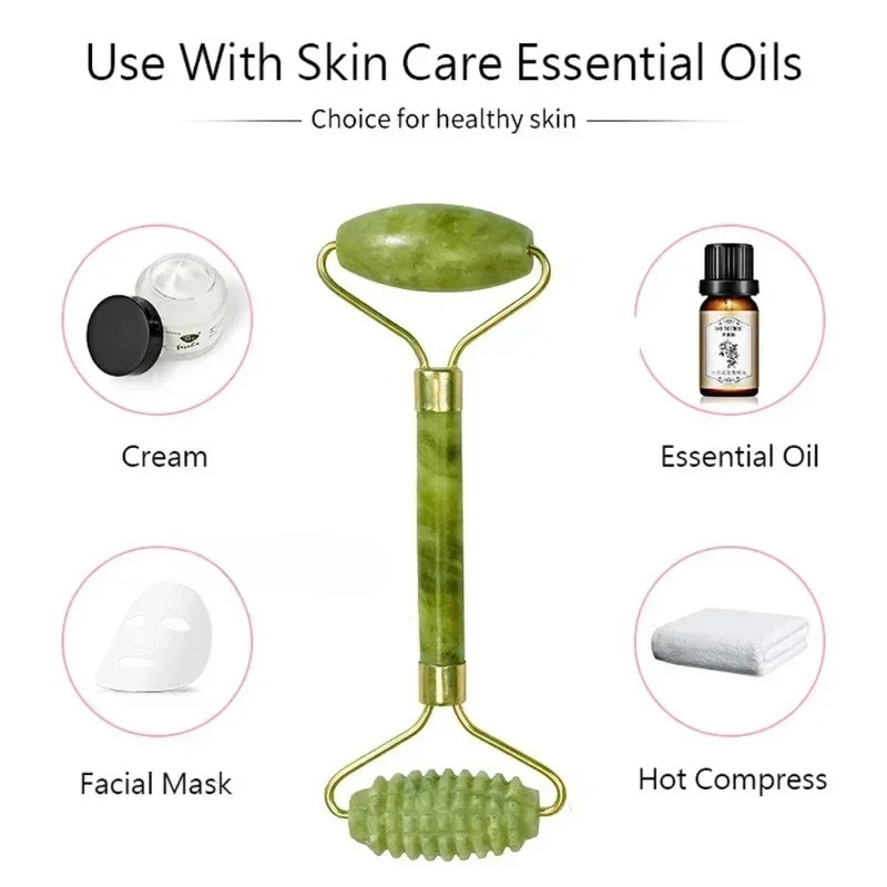 Natural jade roller massager,  - Lacrosse Stick Head review and price