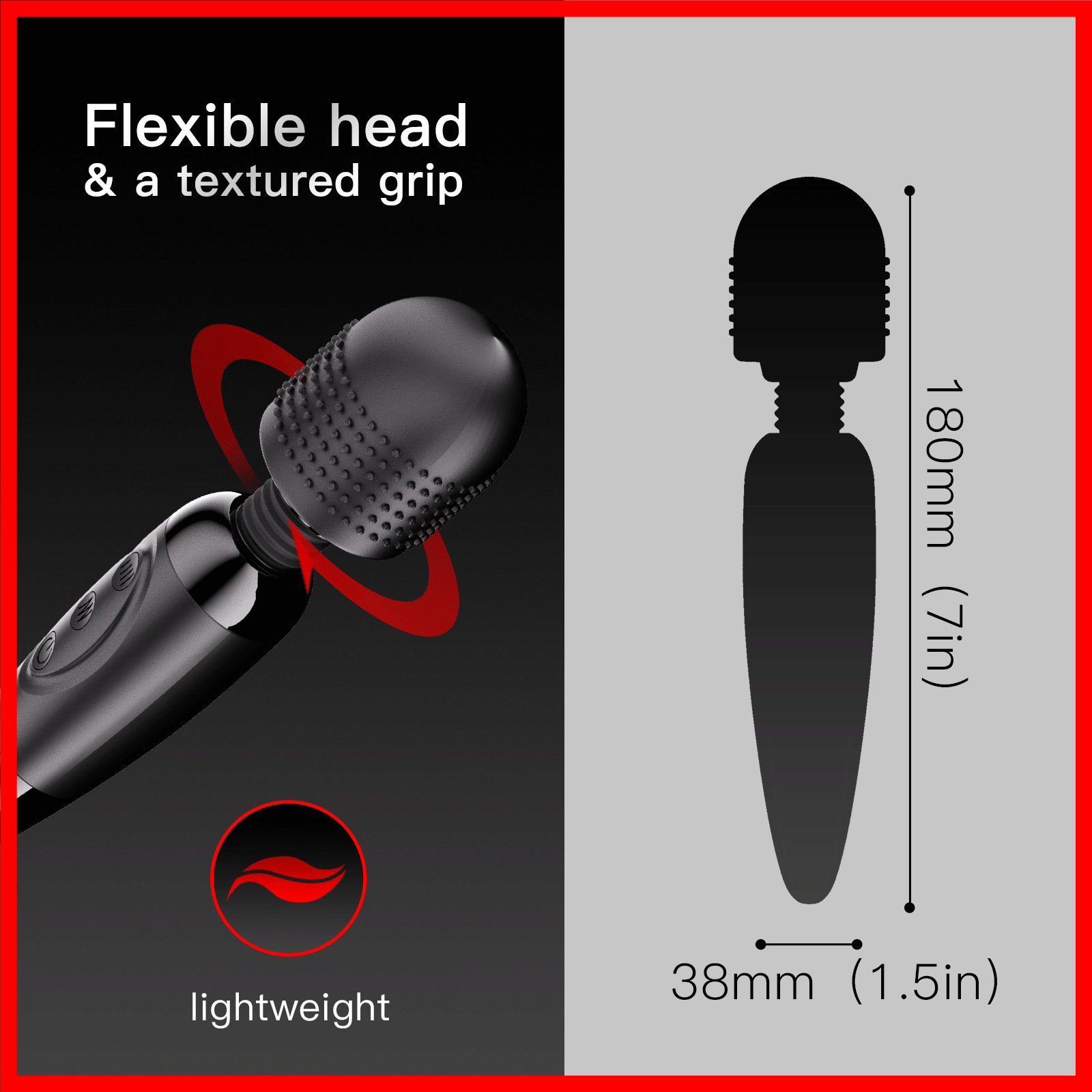 Electric Massager Stick,8 Inte - Lacrosse Stick Head review and price