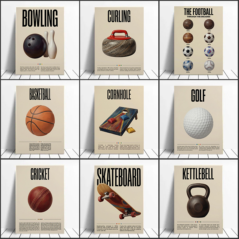 Vintage Retro Educational Spor - Sports Equipment For Badminton review and price
