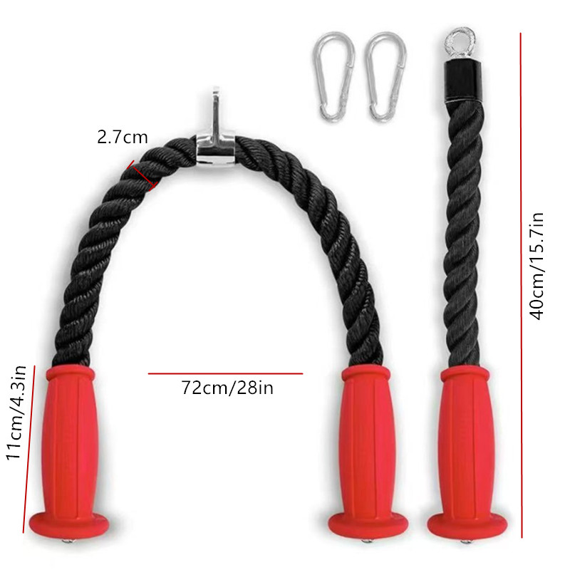 Ergonomic Tricep Ropes Non-Sli - Sports Equipment Companies review and price