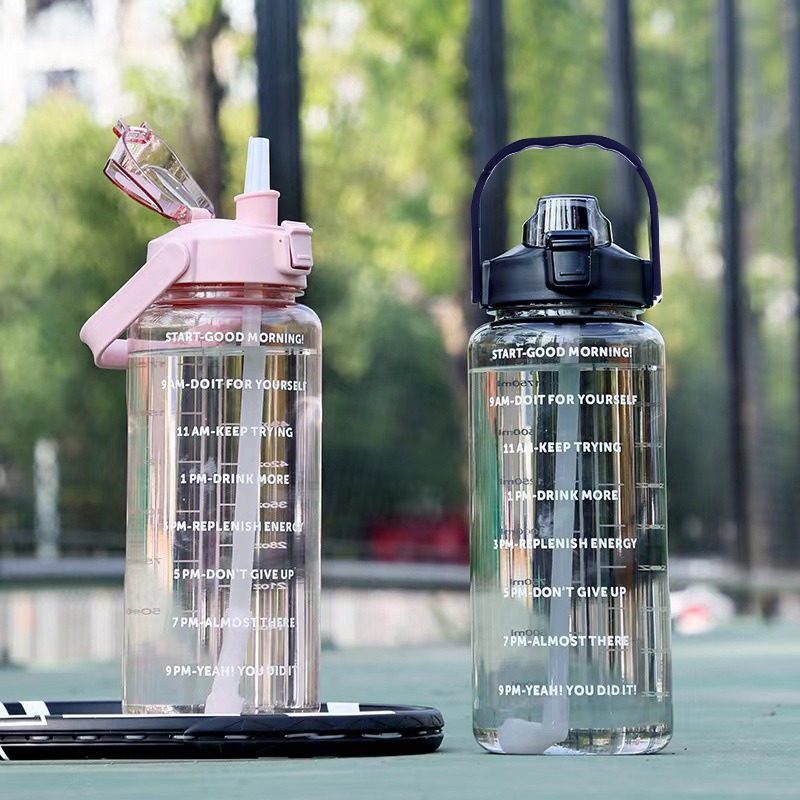 2 Liters Straw Plastic Water B - Sports Equipment Types review and price