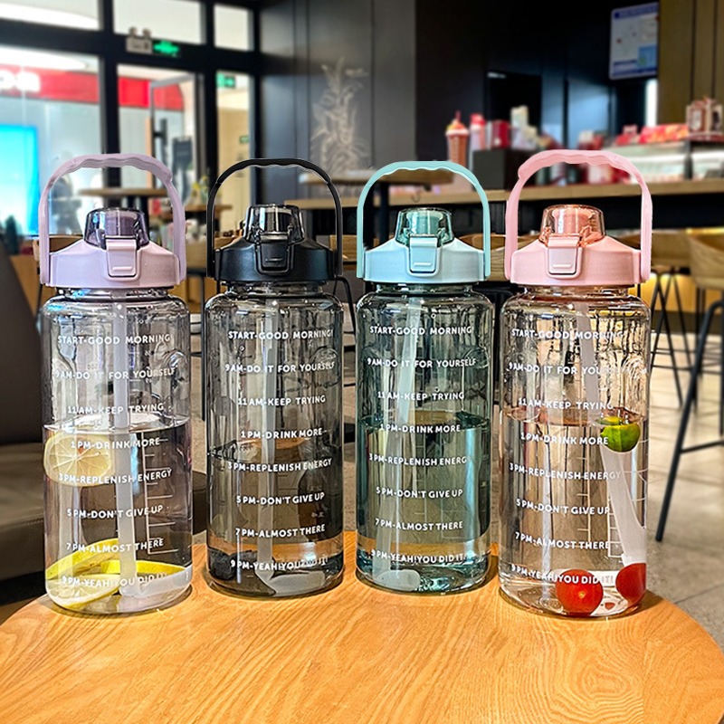 2 Liters Straw Plastic Water B - Sports Equipment Types review and price
