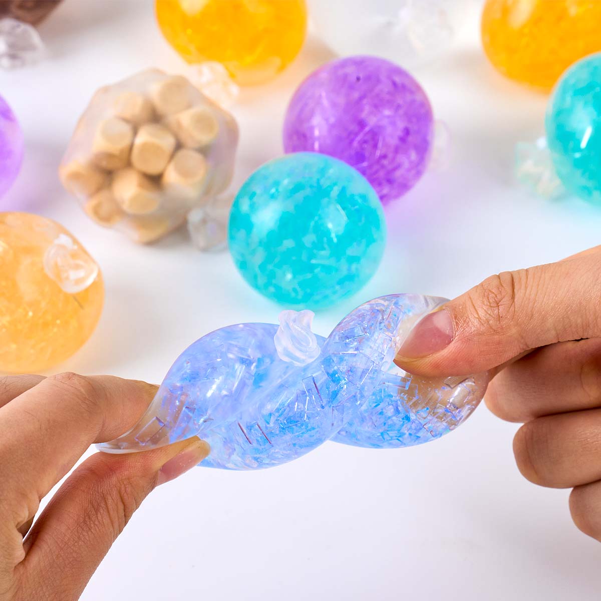6Pcs Transparent Soft TPR Empt - Bocce Ball Set review and price