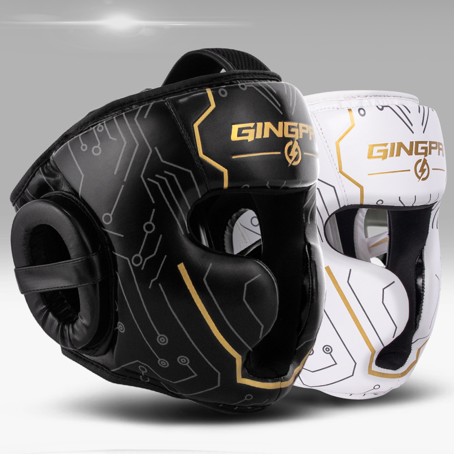 Full-covered Pu Boxing Helmet  - Sports Equipment For Kids review and price
