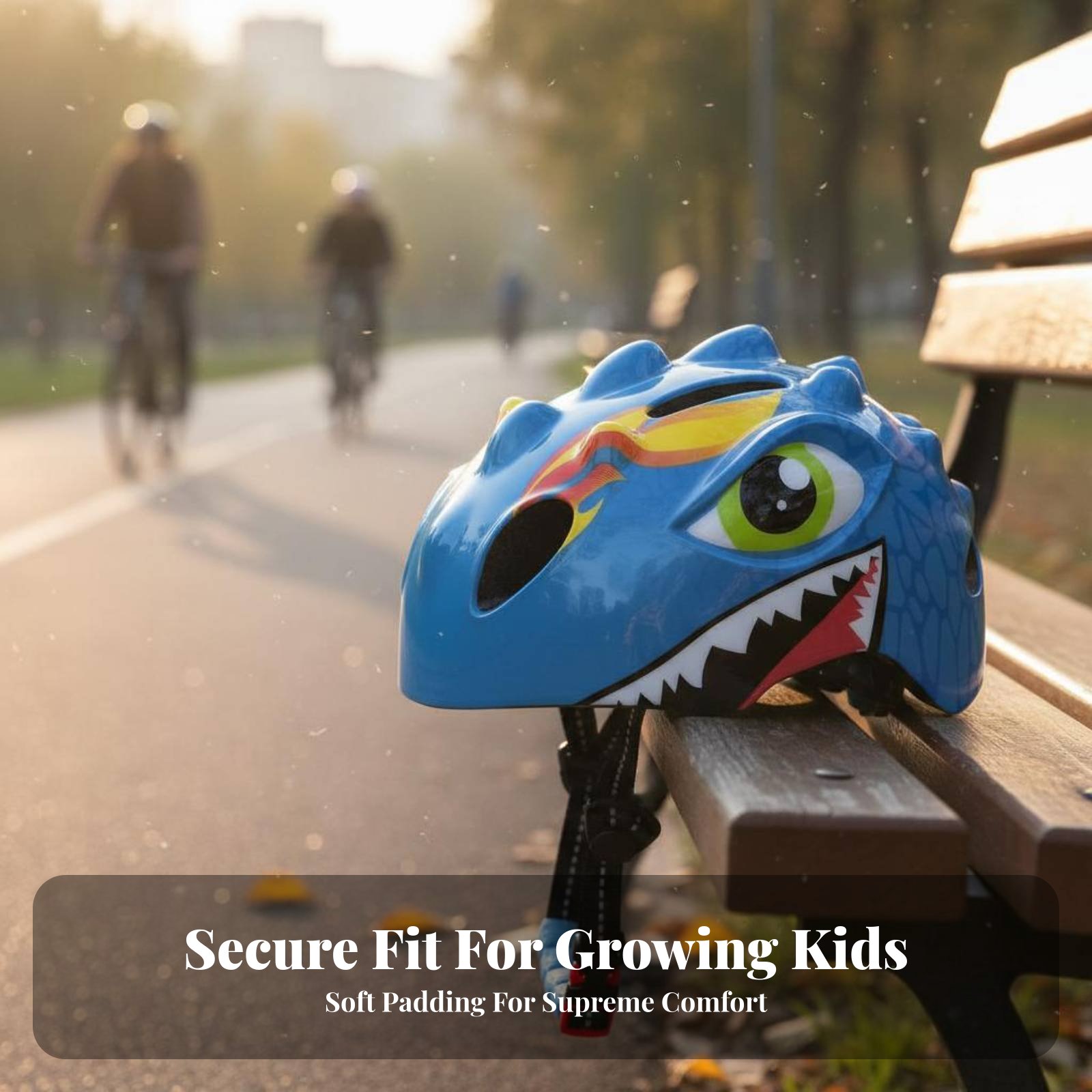 Cartoon Dinosaur Helmet Versat - Sports Equipment For Kids review and price
