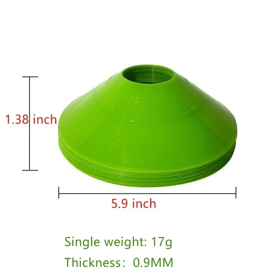 10Pcs Soccer Cones Disc Footba - Sports Equipment Holder review and price