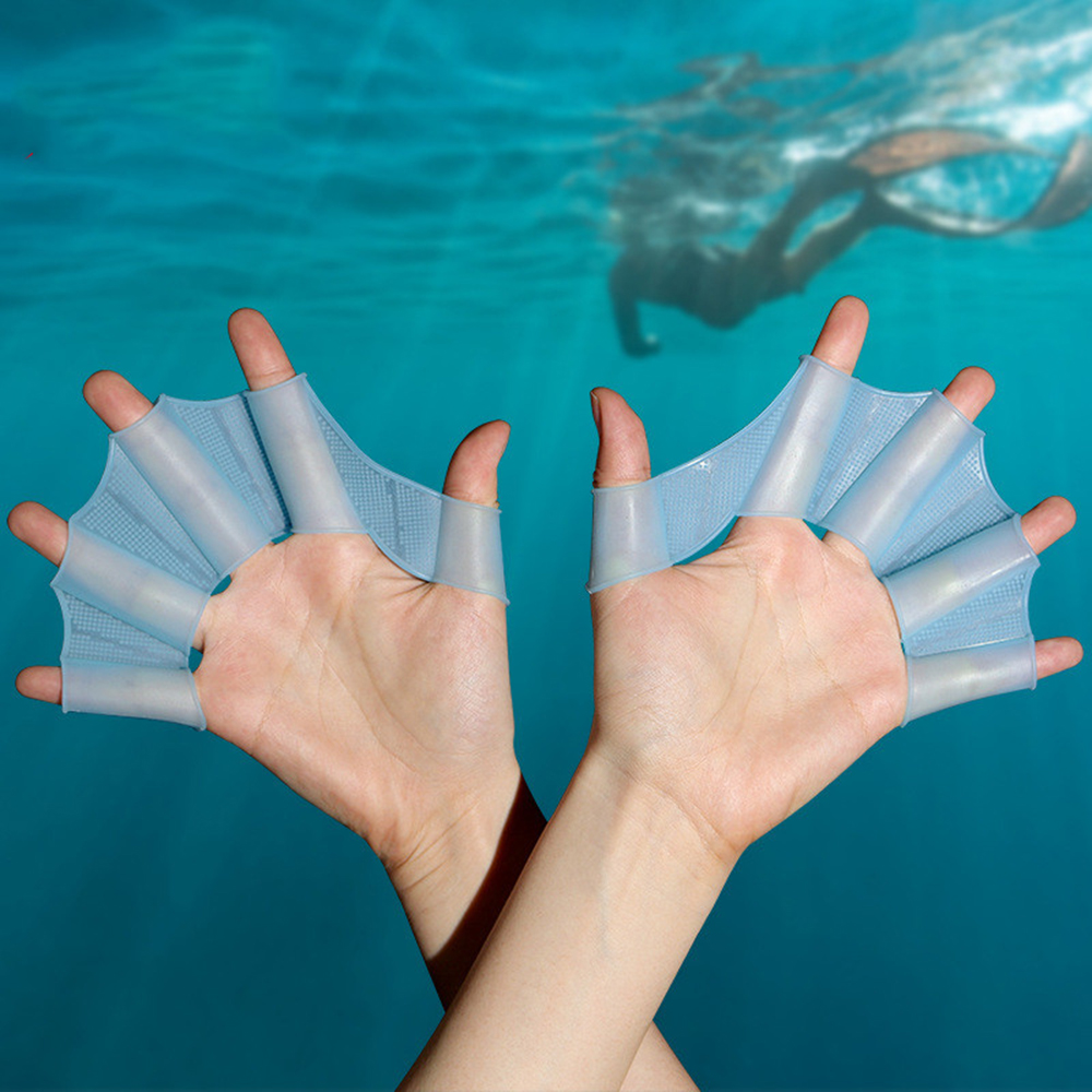 Silicone Swim Fins Hand Paddle - Sports Equipment For Kids review and price