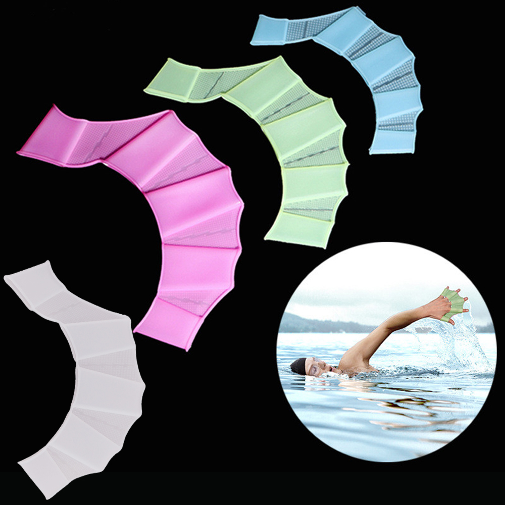 Silicone Swim Fins Hand Paddle - Sports Equipment For Kids review and price