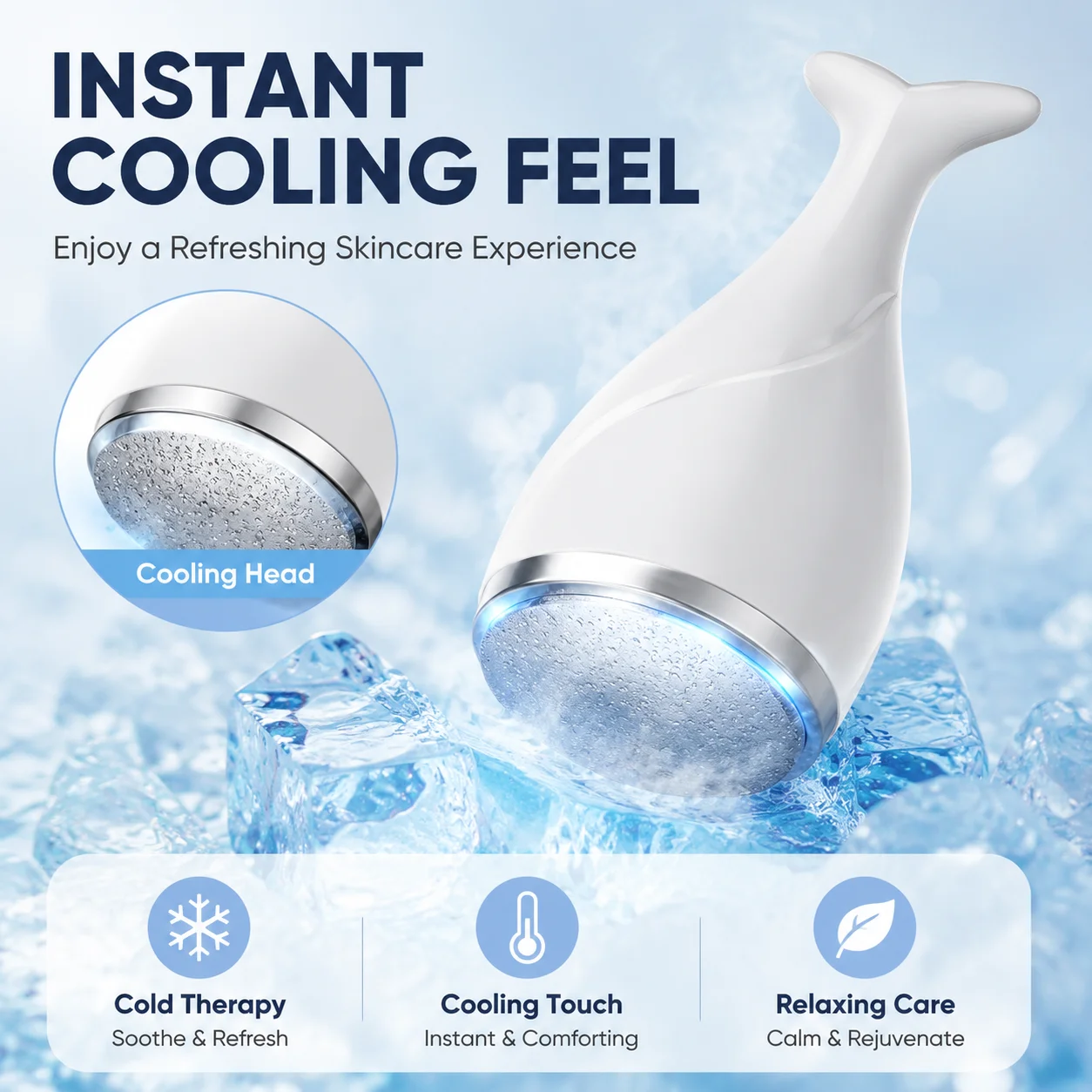Fish Tail Ice Roller Facial Ma - Lacrosse Stick Head review and price