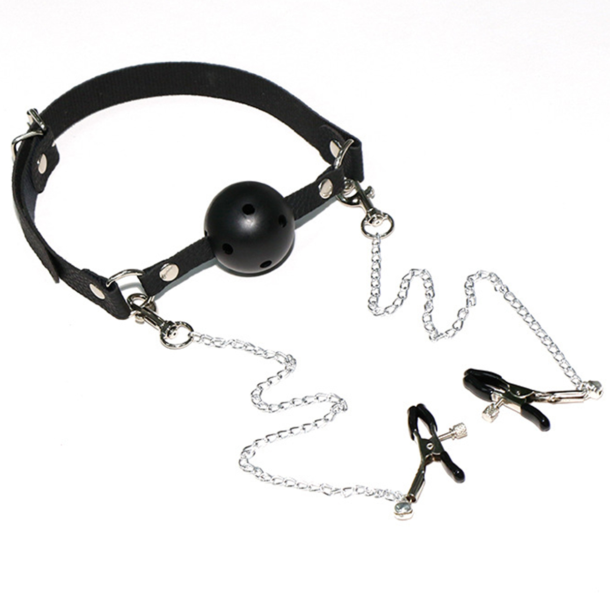 SM Mouth Gag Nipple Clamp BDSM - Bocce Ball Set review and price