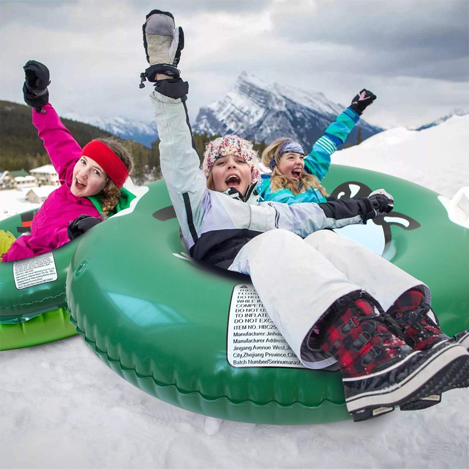 Inflatable Snow Tube, Thickene - Sports Equipment For Kids review and price