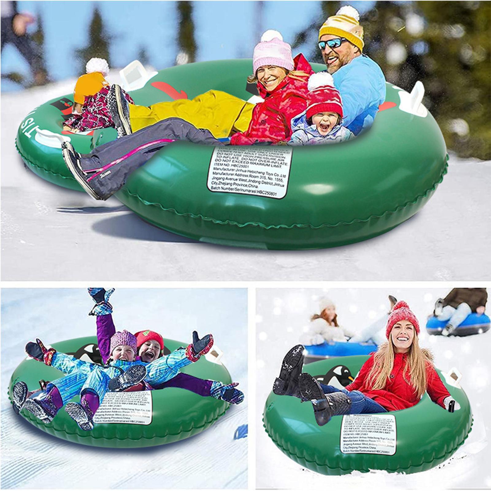 Inflatable Snow Tube, Thickene - Sports Equipment For Kids review and price